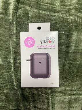 Earbud Case Cover for AirPods 1st & 2nd Gen - Purple